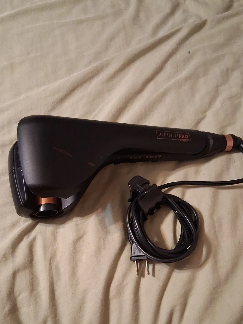 InfinitiPRO Meta Half & Half Hair Curler& Straightener - Conair
